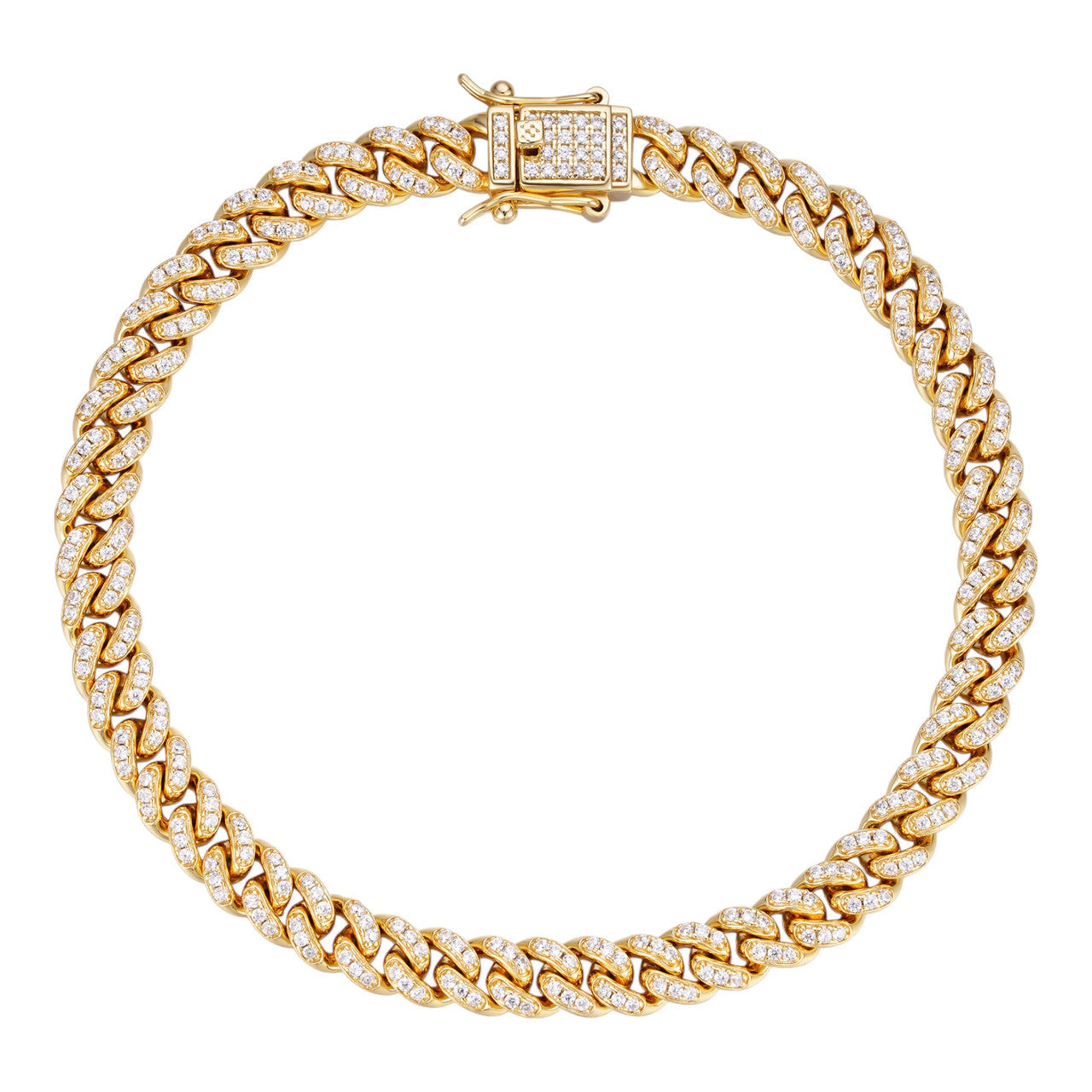 Shalimar & Co.  Pavè Cuban Link