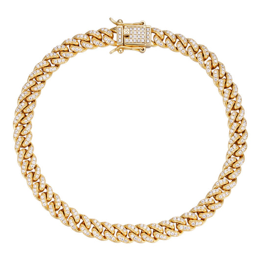 Shalimar & Co.  Pavè Cuban Link