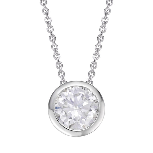 Shalimar & Co. Bezel Solitaire Pendant