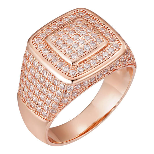 Shalimar & Co. Pavé Quadrant Ring