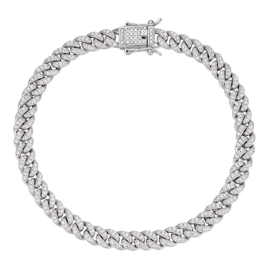 Shalimar & Co. Pavè Cuban Link