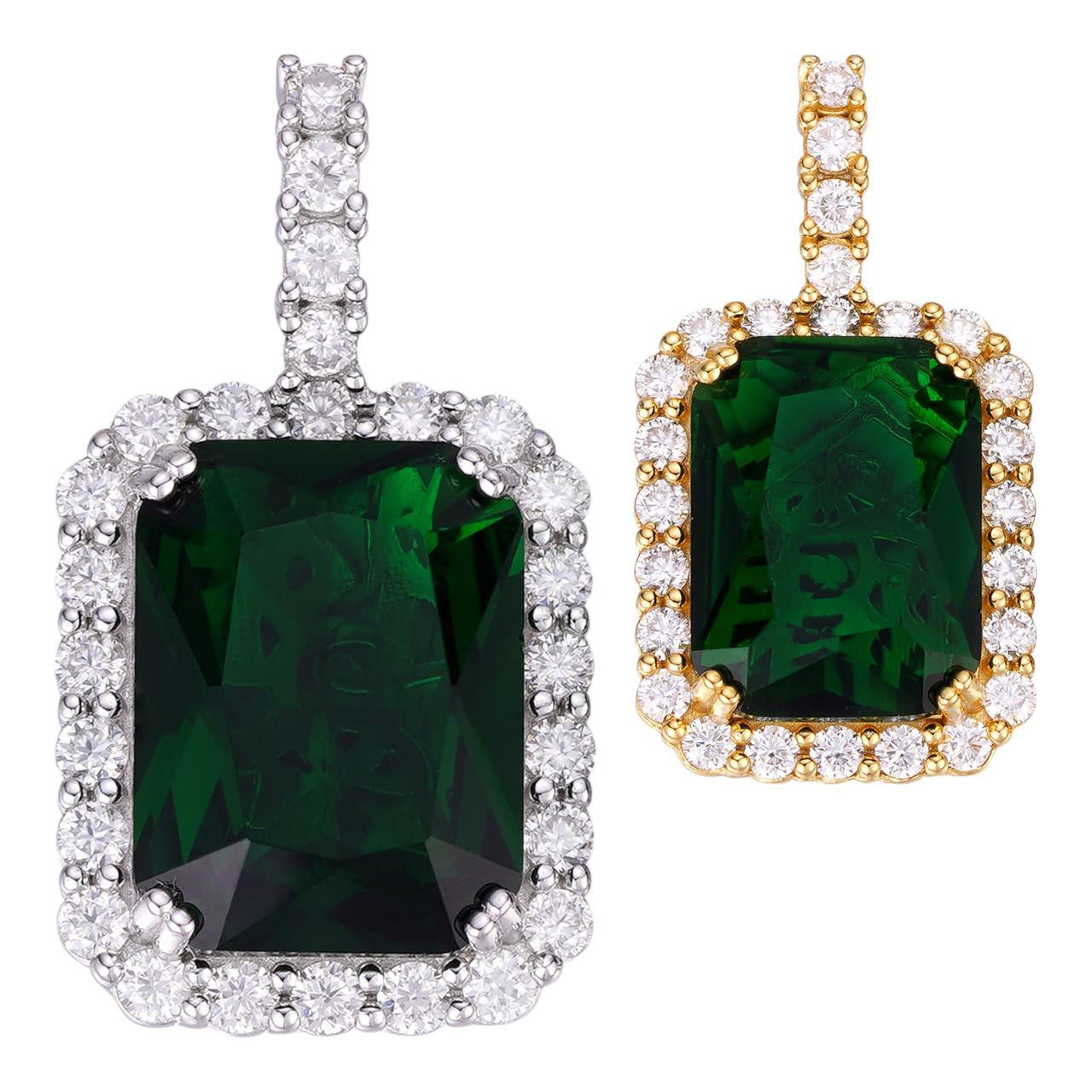 Shalimar & Co. Emerald Radiance Pendant