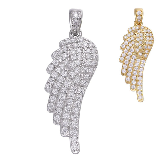 Shalimar & Co. Pavè Seraphine Wing Charm