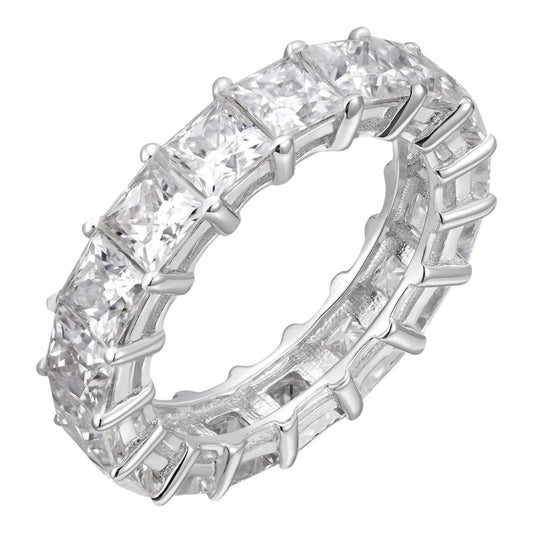 Shalimar & Co. Square Pavé Eternity Band