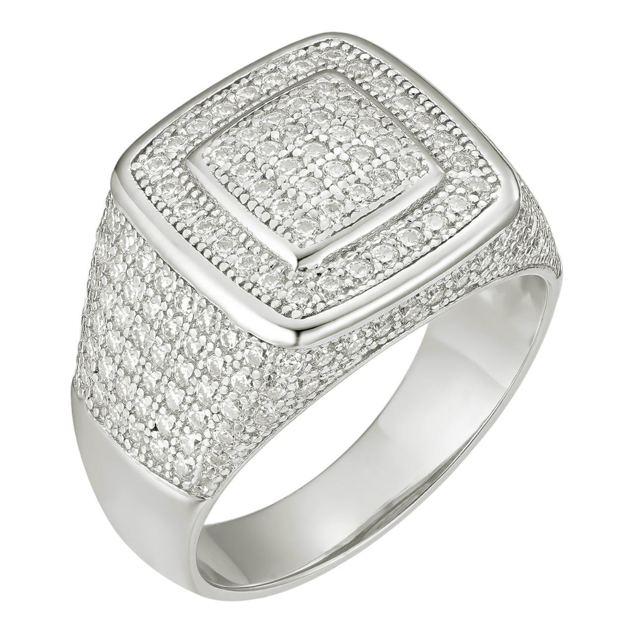 Shalimar & Co. Pavé Quadrant Ring