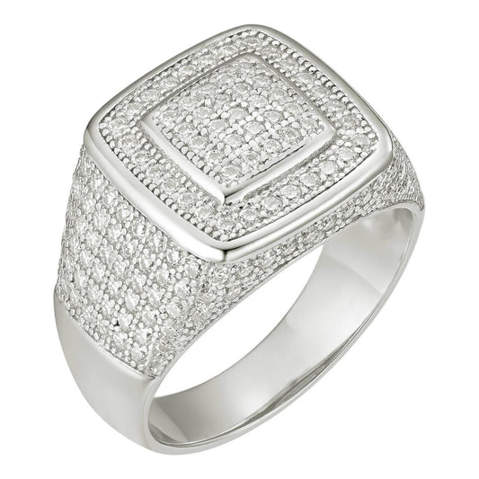 Shalimar & Co. Pavé Quadrant Ring