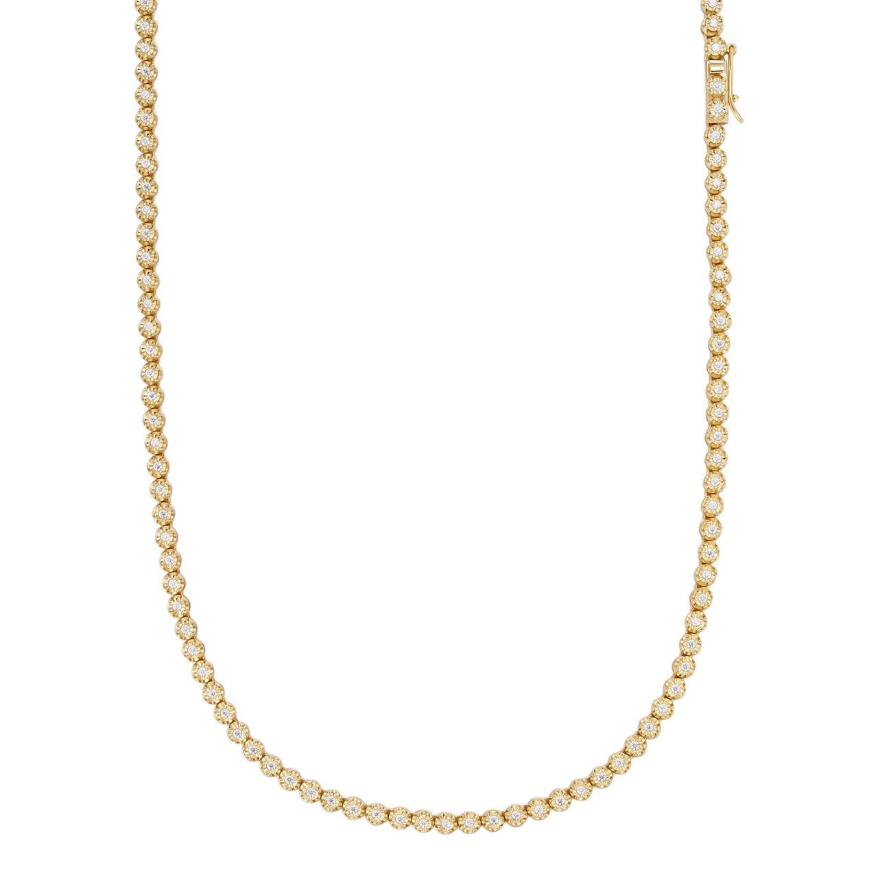 Shalimar & Co Gold Mirage Tennis Necklace